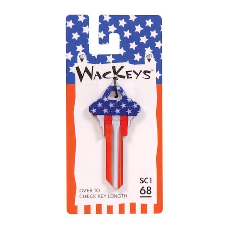 Hillman Wackey House & Office Universal Key Blank, No.68-SC1 - Pack of 6 5005154